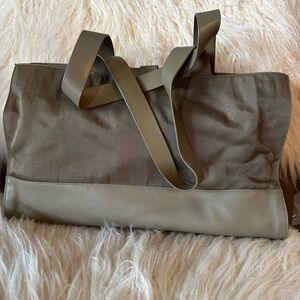 90’s Vintage DKNY Olive Green Tote Bag